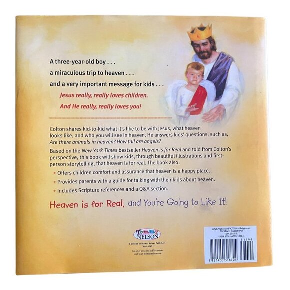 Heaven Is for Real: A Little Boy's Astounding Story of His Trip to Heaven - Picture 2 of 4